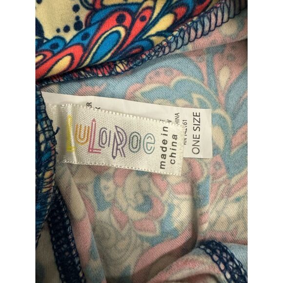 LulaRoe Women's Leggings One Size Paisley Pattern RN 142161 Pre-Owned - Picture 4 of 7